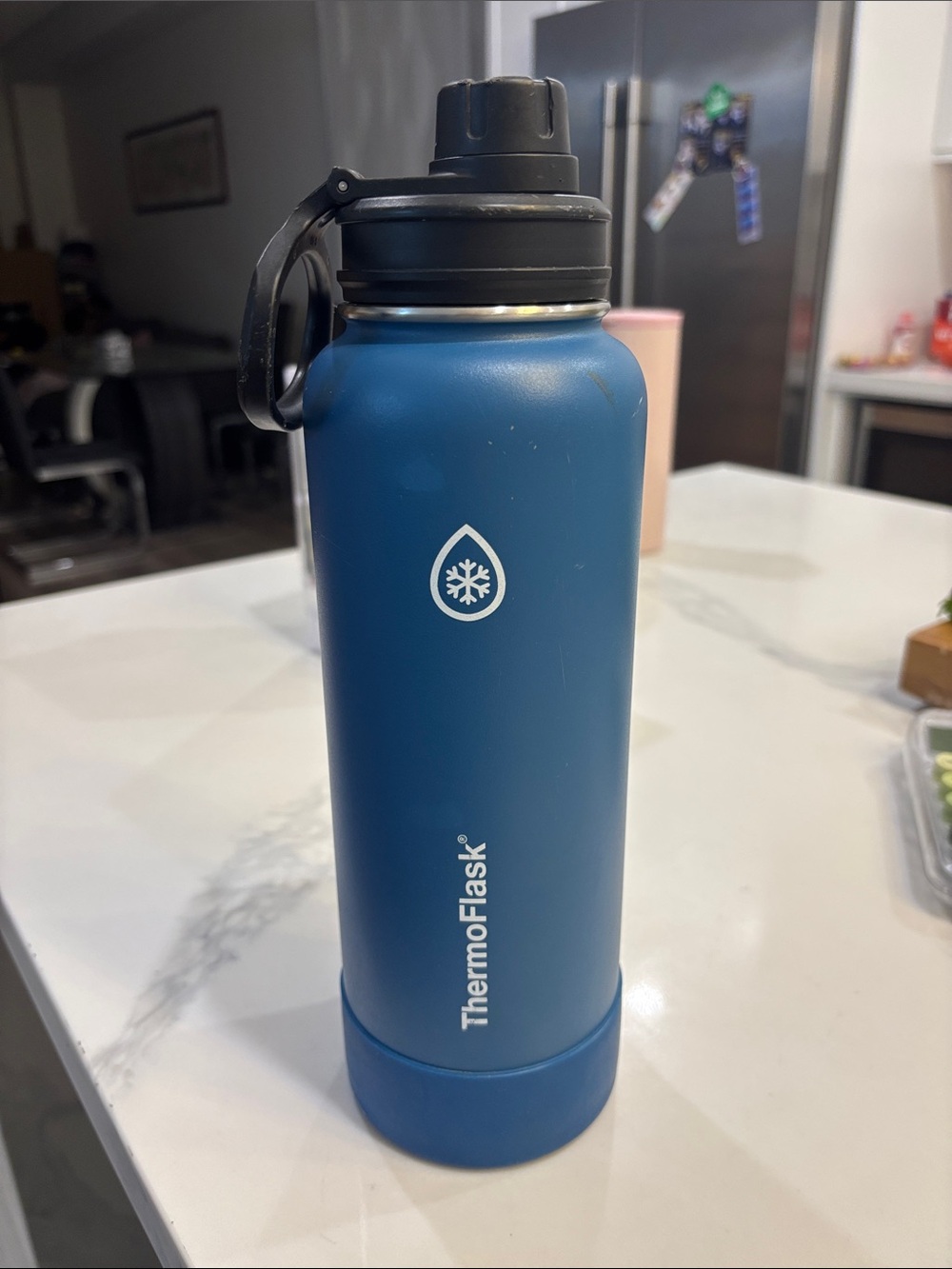 ThermoFlask 40 oz Double Wall Vacuum Insulated Stainless Steel Water Bottle